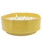 Kingston Living 6-Wick Ceramic Outdoor Citronella Candle - 10" - Yellow